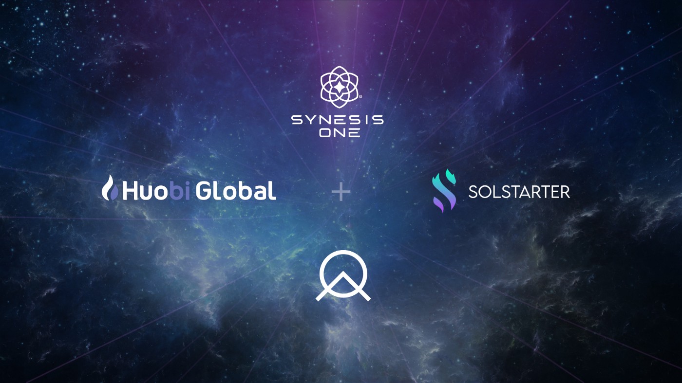 Synesis One to Launch on Huobi Primelist, StarLaunch, and Solstarter