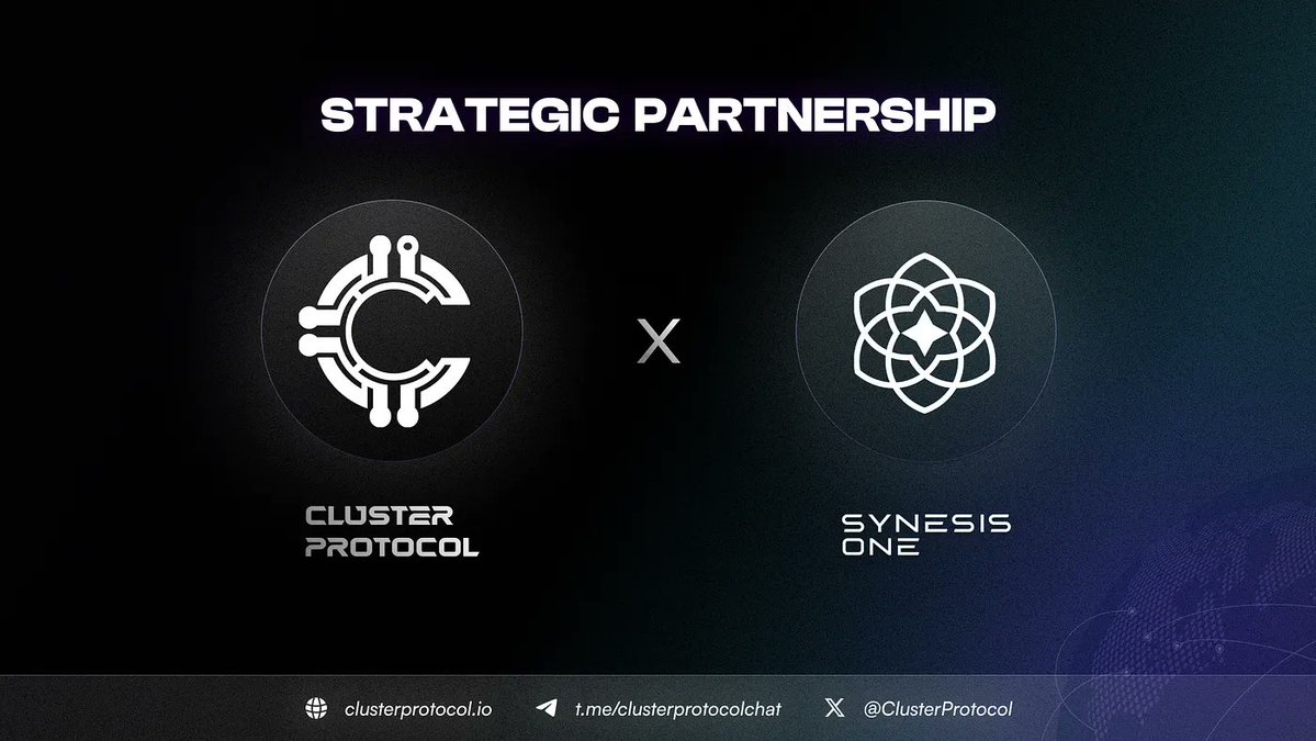 Synesis’ partnership with Cluster Protocol to progress decentralized AI